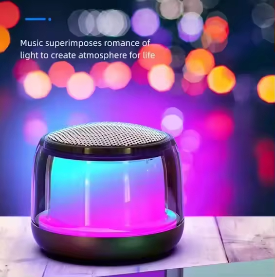 S100 Wireless Bt Speaker with RGB Night Light 3D Stereo Sound Multifunction Subwoofer