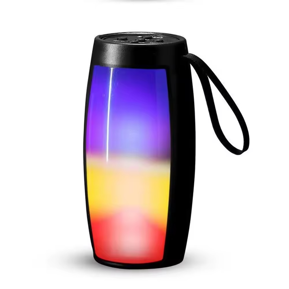 Portable Hifi Bass Bt Speaker with RGB Led Light Lamp