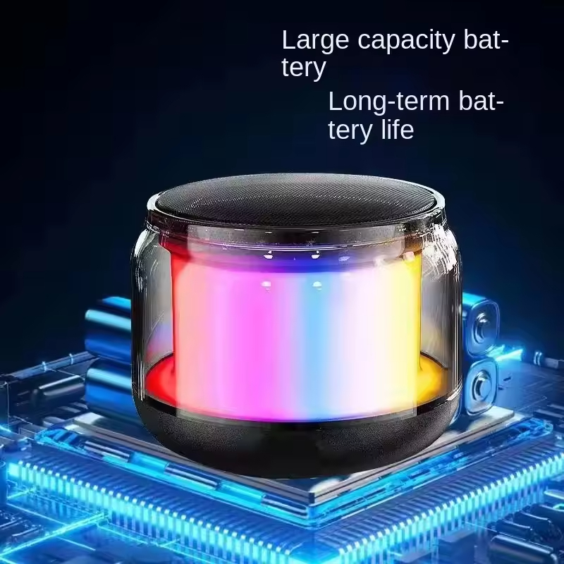 S100 Wireless Bt Speaker with RGB Night Light 3D Stereo Sound Multifunction Subwoofer