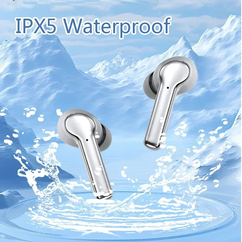 ZENX new LED touchscreen a9pro wireless Bluetooth headphone TWS earphones visible active noise cancellation sport earphone